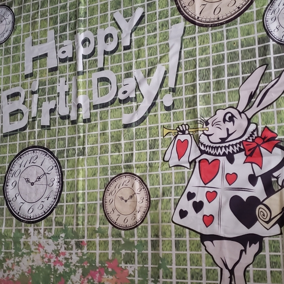 COPY - Alice in wonderland Photo backdrop - Picture 2 of 3